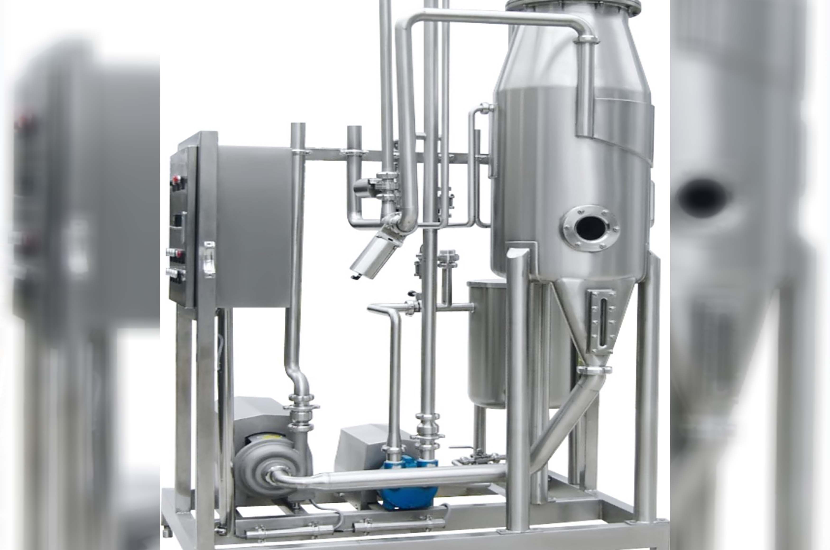 Vacuum degassing machine