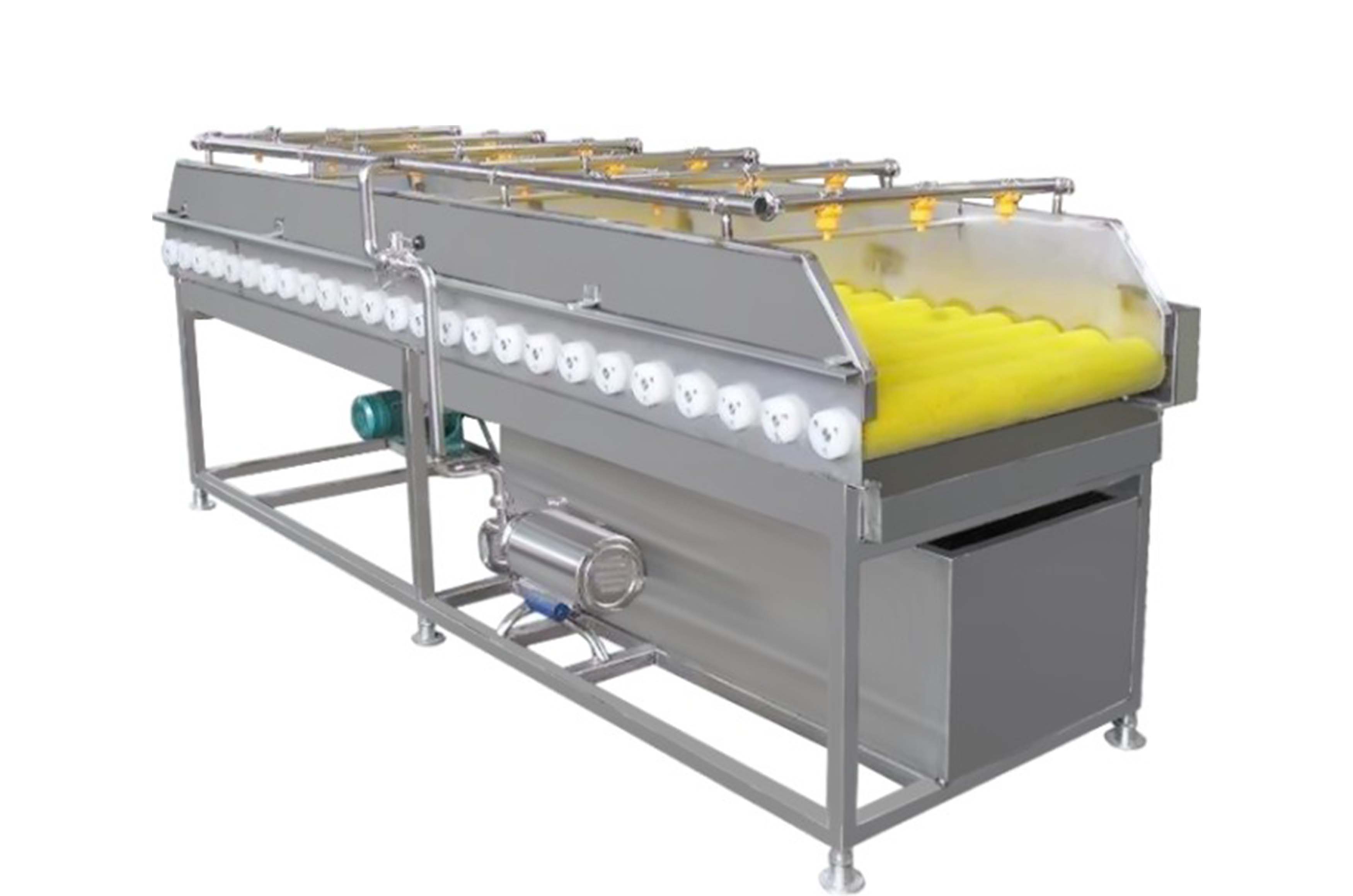 Brush cleaning machine